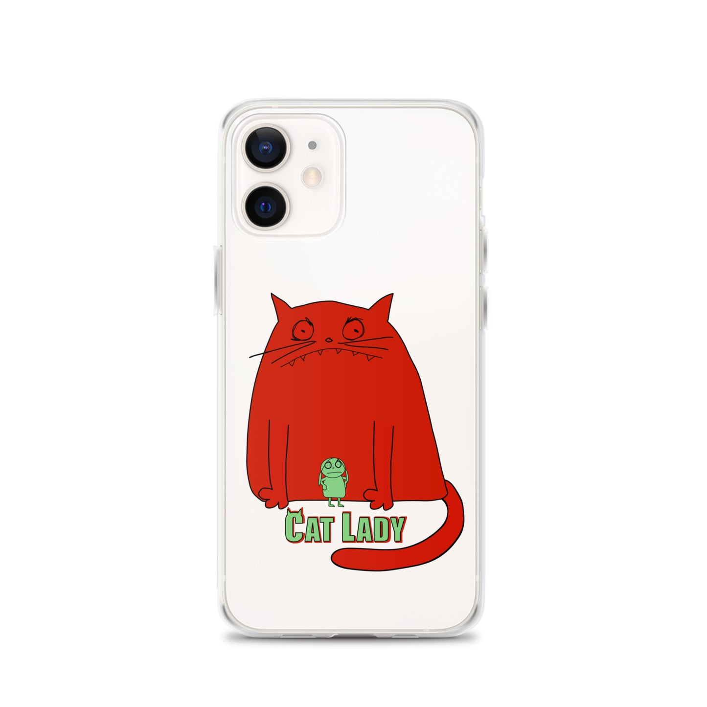 "Cat Lady" Clear iPhone® Case