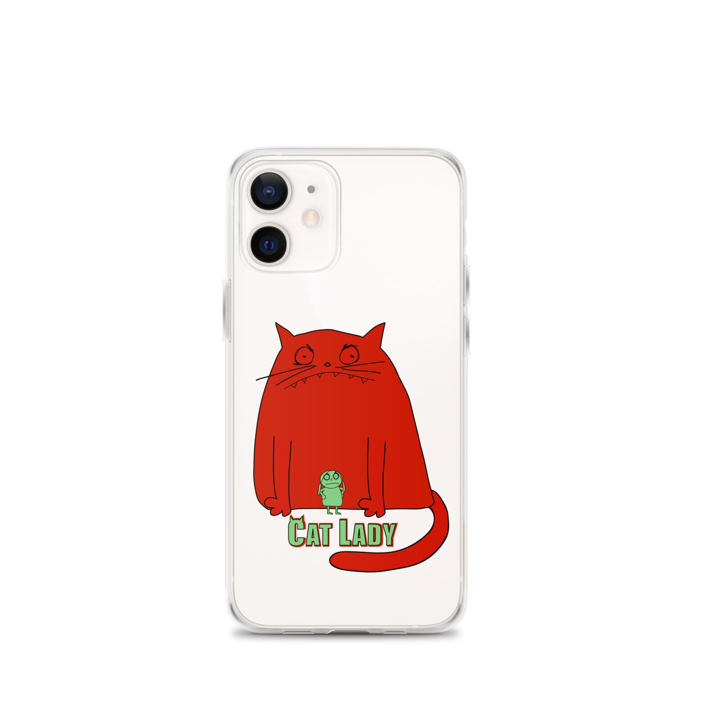 "Cat Lady" Clear iPhone® Case