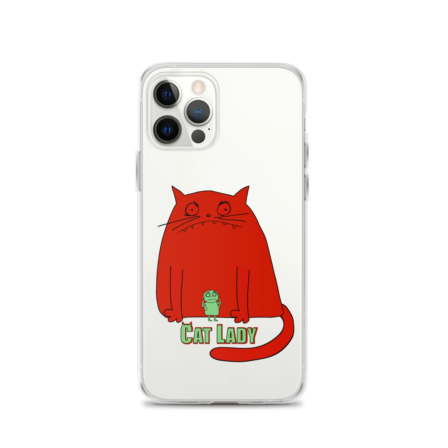 "Cat Lady" Clear iPhone® Case