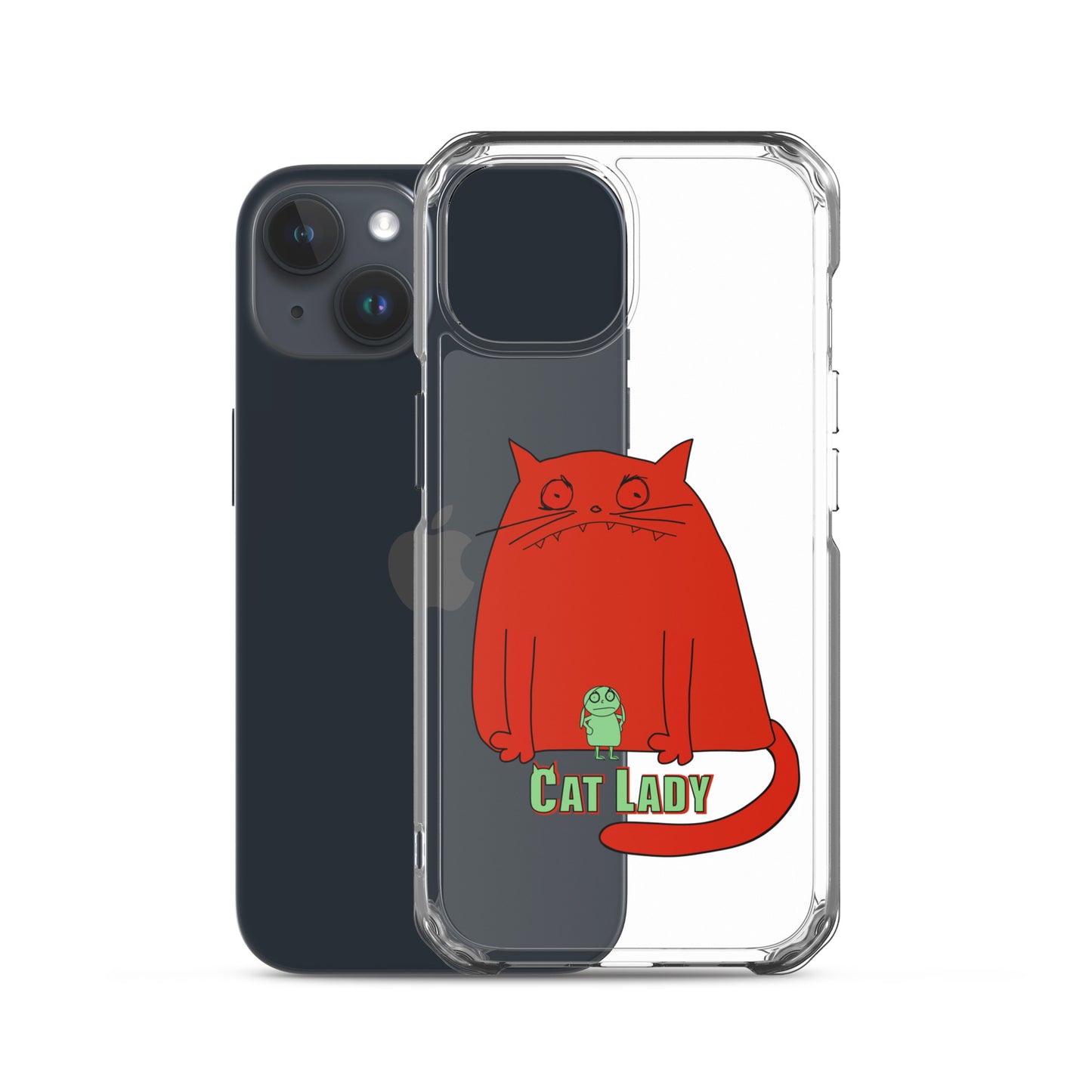 "Cat Lady" Clear iPhone® Case