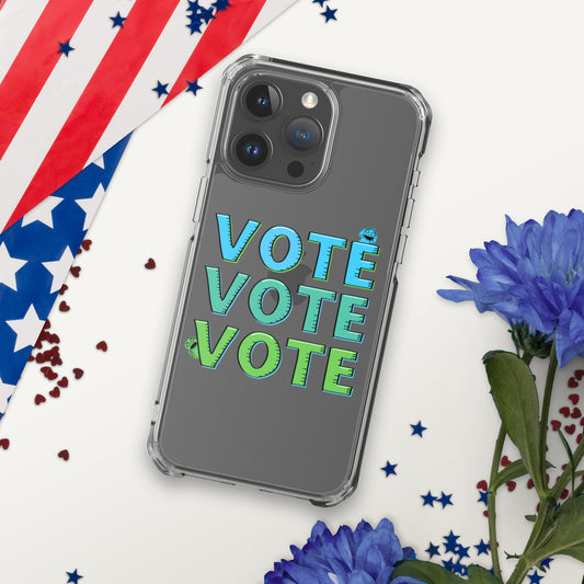 "Vote" Clear Case for iPhone®