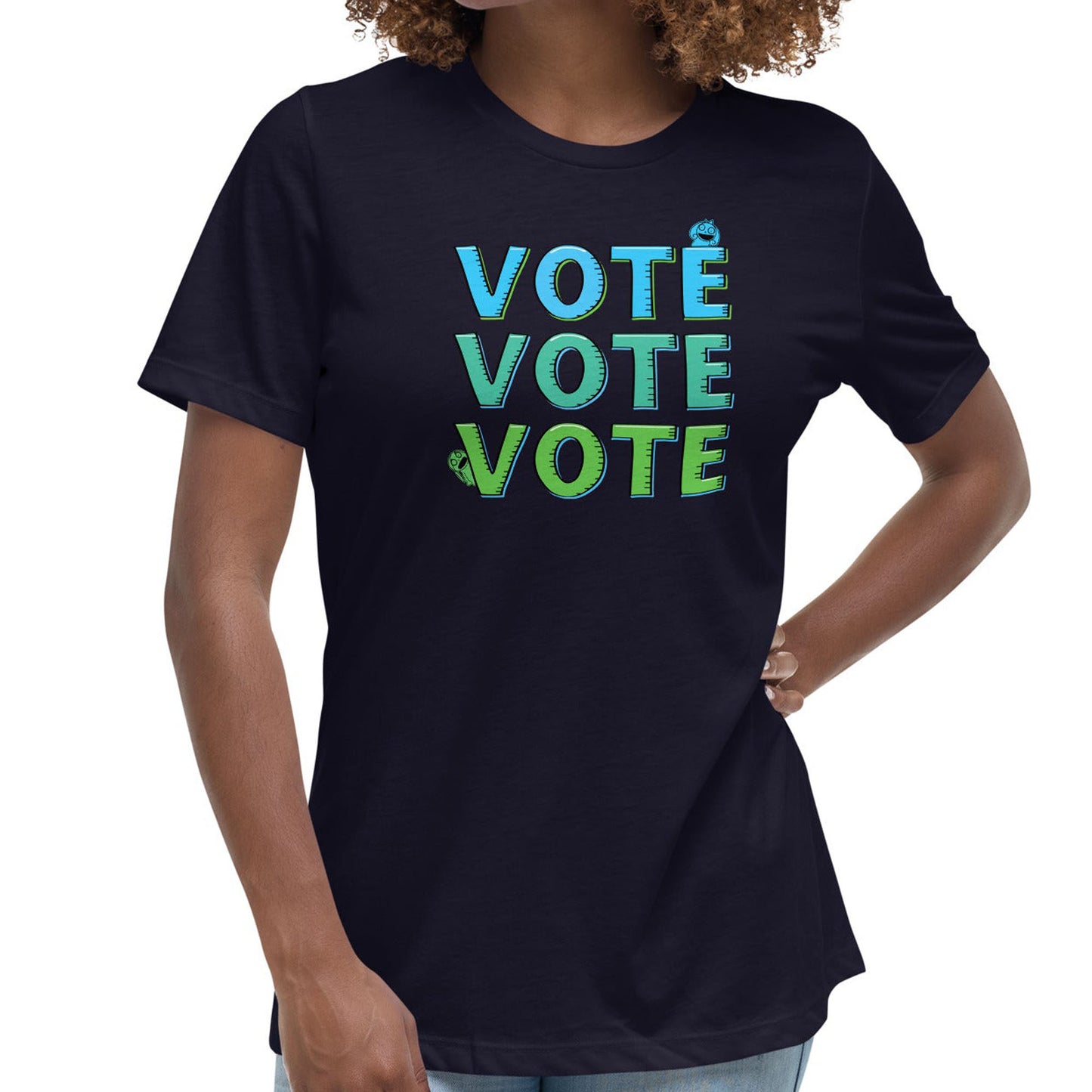 "Vote" Women's Relaxed T-Shirt