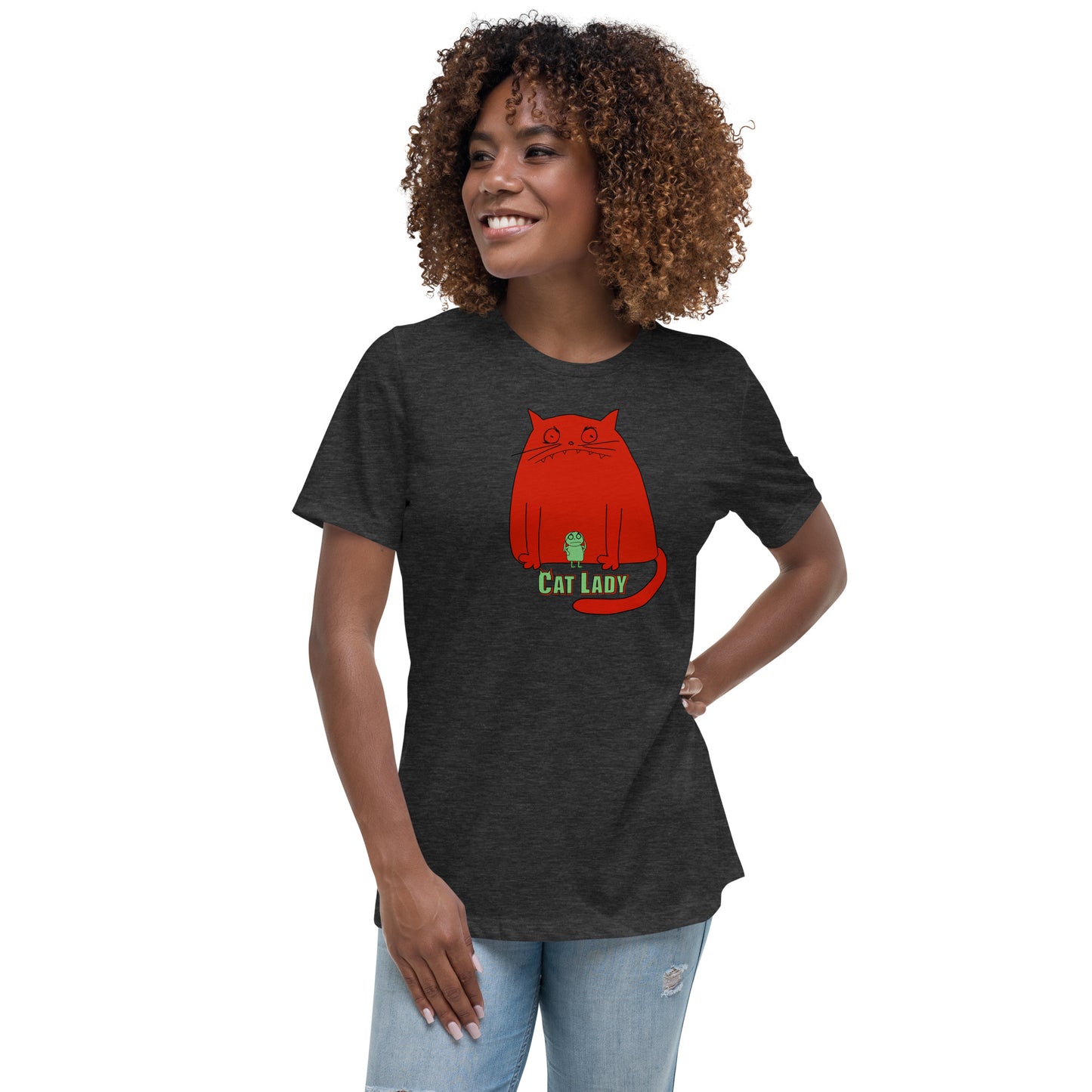 "Cat Lady" Women's Relaxed T-Shirt