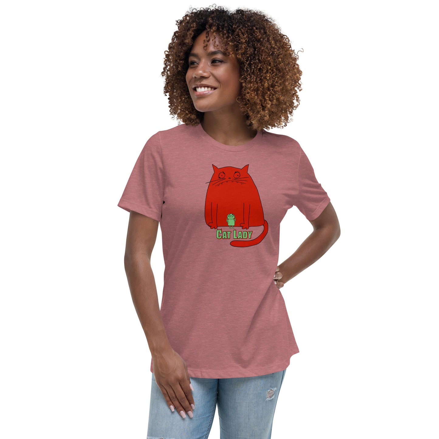 "Cat Lady" Women's Relaxed T-Shirt