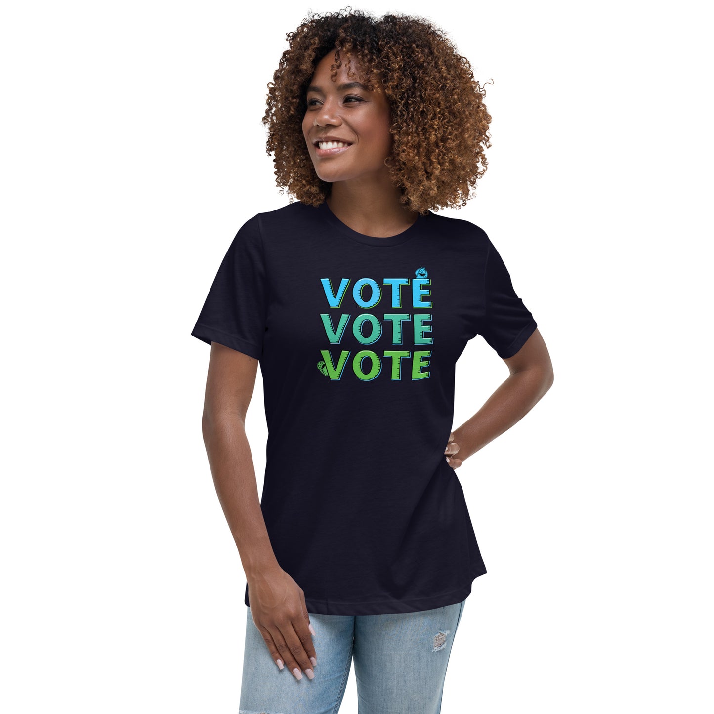 "Vote" Women's Relaxed T-Shirt